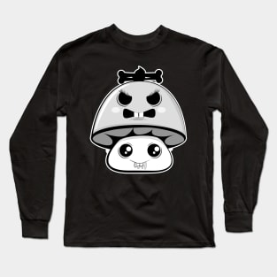 B&W Fungus Among Us Long Sleeve T-Shirt